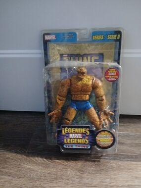 Marvel Legends The Thing Action Figure - Brown
